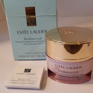 Estee Lauder Resilience Lift Face And Neck Creme 1oz New/Sealed
